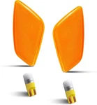 Led Park Signal Side Marker Lights Lamps Cover Lens Amber Bulbs Driver And Passe. Fixed Price $23.24.