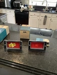 Nos 1970-1971 Ford Ranchero Rear Side Maker Lamps Pair With Lens. Fixed Price $235.00.