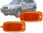 For Hyundai 05-09 Tucson 01-05 Santa Fe Front Side Marker Lamp Pair 9230326010. Fixed Price $17.21.