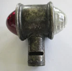 1920S Nickel Double Sided Beehive Fender/marker/cowl Light Red-clear Lenses A6. Fixed Price $59.00.