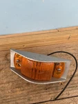 Nos Heavy Duty Dietz Amber Lens Marker Light-truck Trailer Camper Rv. Fixed Price $25.46.