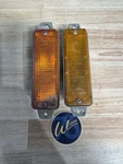 Vw MK1 Rabbit Jetta Pair Bumper Marker Light Assembly Oem. Fixed Price $40.00.