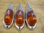 3 Rat Rod Yankee 77 Cab Clearance Marker Lights. Fixed Price $75.00.