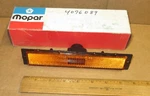 Mopar 4076089 (3587394) Front Side Marker Lamp 1972-1983 Chrysler, Plymouth Nos. Fixed Price $38.00.