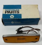 New Old Stock Front Side Marker Lamp For 1970-71 Truck Models Mopar #3489349. Fixed Price $175.00.