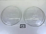 Nos 1940 Dodge Truck Bi-ray Pair Head Lamp Lenses Hall Detroit Mopar C25-5. Fixed Price $134.95.