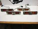 03 04 05 06 07 08 09 Hummer H2 Red & Orange Marker Light Bezel Set Oem. Fixed Price $139.99.