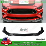 Fits 2018-2023 Mustang Gt Spec Style Front Bumper Lip Splitter Chin Spoiler. Fixed Price $175.99.