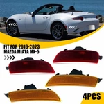 4PCS Lens Front & Rear Side Marker Lights For 2016-2022 Mazda MX-5 Miata Housing. Fixed Price $24.69.