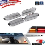 Clear Led Front&rear Side Marker Lights Set For Audi A7 RS7 Quattro 2012-2018. Fixed Price $47.99.