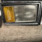 1975 1976 Cadillac Deville Fleetwood Driver Left Corner Marker Turn Light #2. Fixed Price $45.00.