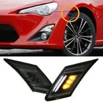 White/amber Led Smoked Lens Side Marker Blinker Lights For Scion Fr-s Subaru Brz. Fixed Price $34.09.
