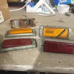 1971-78 Mazda Front Side Marker Light Set Iki RX3 RX-3 808 RX-4 RX4. Fixed Price $50.00.
