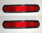 New! 1968 Ford Mustang - Cougar Rear Marker Light Reflector W/ Bezel Lens Fomoco. Fixed Price $99.90.