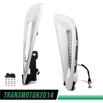 Fit For 2019-22 Toyota Prius Led Fog Light W/ Dual Drl Signal Silver Bezel Wires. Fixed Price $54.68.