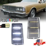 2X Clear White Led Side Marker Lights For 81-85 Chevy Impala / Caprice & Pontiac. Fixed Price $59.99.