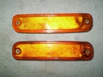 Pair Of 1973-1980 Chevy Gmc Pickup Truck Side Marker Lights Amber Lens #6. Fixed Price $24.99.