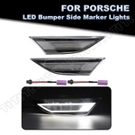 White Led Front Side Marker Lights Clear For Porsche 991 981 718 Carrera Cayman. Fixed Price $49.99.