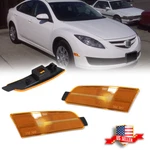 Amber Lens Front Bumper Side Marker Reflector Lights Lamps For 2009-2013 Mazda 6. Fixed Price $19.99.