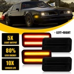 For 1970-1981 Pontiac Firebird Trans Smoked Amber Red Led Side Marker Lights. Fixed Price $66.49.