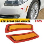 For F10 2011-2016 Bmw 5 Series Amber Side Marker Light Front Bumper Reflectors. Fixed Price $17.57.