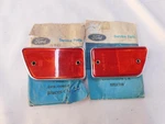 Nos Oem Ford 1968 1969 Truck Fender Reflectors Pair Red F100 F250 + Econoline. Fixed Price $159.00.