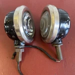 Set Cowl Lights Glass Lens Small Rat Rod Running Motorcycle Ford Gm Mopar. Fixed Price $349.99.