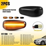 2PCS Dynamic Led Amber Marker Side Light L&r 1995-2003 For Mercedes E-class W210. Fixed Price $15.19.