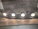 02-07 Jeep Liberty Renegade Roof Mounted Off Road Fog Light Lamp Bar Oem. Fixed Price $194.99.
