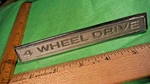 BY59 Gmc 4 Wheel Drive Fender Emblem Vintage 1968-72 #3927801 Jimmy. Fixed Price $39.99.
