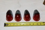 Divco Cat Eye Marker Parking Light Lens Base Deco Part 5832 Hot Rod Rat Gmc. Fixed Price $80.00.