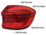 For 2018 19 21 Bmw X3 G01 Led Rear Lamp Outer Passenger Right Side BM2805136. Fixed Price $222.10.