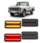 For Chevy Blazer G10 G20 & Gmc Pickup 67-72 Led Amber/red Side Marker Lights Set. Fixed Price $44.95.