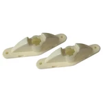 Side Marker Lamp Rear Plastic Housing White 1969 Pontiac Lemans Gto 2PC. Fixed Price $33.00.
