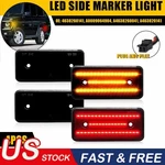 For 2002-2014 Mercedes G550 G63 W463 Smoke Led Front + Rear Side Marker Lights. Fixed Price $41.99.