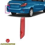 Left Driver Side For 2021-2024 Mitsubishi Mirage Rear Bumper Reflector 8355A123. Fixed Price $25.99.