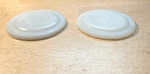 Teens 1920S Ford Packard Pierce Cadillac Side Courtesy Milk Glass Lense ???. Fixed Price $47.50.