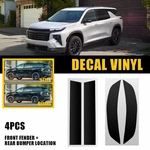 4PCS Fit 2024 25 Chevrolet Traverse Front Rear Side Marker Smoke Vinyl Overlay. Fixed Price $15.19.