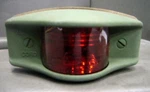 Side Clearance Light , 383 Green Housing Red Lens LED-24V ; MS35423-2 W/led. Fixed Price $29.75.