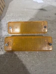 Vw MK1 Rabbit Jetta Bumper Marker Lights Assembly Lens Oem Genuine. Fixed Price $35.00.