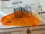 9082A Signal-stat Amber Side Marker Clearance Lamp Lens, New, 1/2" X 3/4". Fixed Price $9.98.