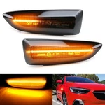 Smoked Lens Sequential Full Led Amber Side Marker Lights For 2018-20 Buick Regal. Fixed Price $32.09.