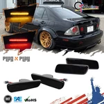 4PCS Front+rear Bumper Side Marker Lights Led Lamps For 2000-2005 Lexus IS300. Fixed Price $34.99.