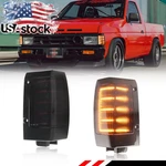 2X Smoked Amber Led Corner Side Marker Signal Lights For 90-97 Nissan D21 Pickup. Fixed Price $59.99.