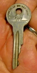 Vintage Old Antique Original 1959-69 American Motors Script Logo Briggs Key. Fixed Price $19.50.