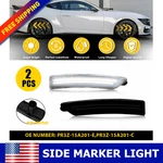 Led Fender Side Marker Lights Turn Signal Lamp Fits 2024-2025 Ford Mustang White. Fixed Price $24.69.