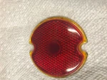 New Old Stock Vintage Cats Eye Red Lens. Fixed Price $55.00.