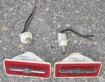 1969 Ford Thunderbird Rear Side Marker Red Light Pair C9SZ-15A201-A Used Orig. Fixed Price $90.00.
