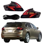 Rear Tail Light Led Projector Drl Black Set 2PCS Fits For Toyota Venza 2009-2016. Fixed Price $250.99.