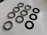 Early Style Chrome Front Turn Signal Light Rings Mercedes W121 W120 190SL Ponton. Fixed Price $42.99.